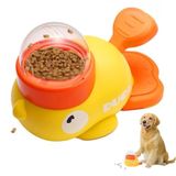 MADPET Ördek Mama Dağıtıcı Zeka Oyuncağı – Yavaş Besleyici Puzzle Pet Toy, Etkileşimli Kedi ve Köpek Oyuncağı, Kaymaz Tabanlı, Dayanıklı ABS Malzeme, Mama/Ödül Dağıtıcı Eğitici Oyuncak