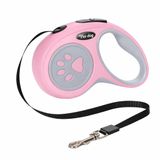MADPET Otomatik Köpek Tasması 5 Metre Pembe – Geri Çekilebilir Kilitli Makara Sistemi – Dayanıklı Şerit Halat – Ergonomik Kaymaz Sap – Küçük ve Orta Irk Köpekler için Gezdirme Tasması