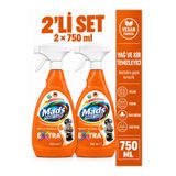 Mads Power Clean Yağ Kir ve Kireç Çözücü 750 Ml 2 adet
