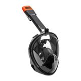 Madwave Scuba Mask Full Face Lxl Black Unisex Siyah Yüzücü Maskesi