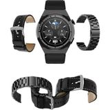 Maesko 2025 Model Yeni Nesil Gps Uyumlu Uyku Takibi ve Sağlık Takibi Spor Modları - Altın - Siyah - 35 - 48 mm - Belirtilmemiş