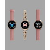 Maesko Akıllı Saat – Adım Sayar, Bildirim Görüntüleme, Suya Dayanıklı - Altın - Siyah - 35 - 48 mm - Belirtilmemiş