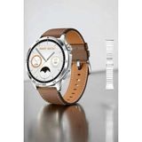 Maesko Akıllı Saat Titreşimli Pusula Nabız ve Tansiyon Ölçer Nfc Uyumlu - Altın - Siyah - 35 - 48 mm - Belirtilmemiş