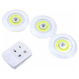 Maesko Dolap Işığı Mutfak Rafı Işığı Uzaktan Kumandalı 3 Lü Spot LED Lamba - 00 Beyaz - Belirtilmemiş
