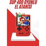 Maesko Nostalji Oyunlu Mini Atari Gamebox 400 Oyunlu El Atarisi - Belirtilmemiş