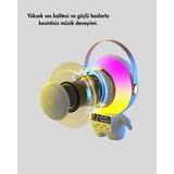 Maesko Rgb Işıklı Astronot Bluetooth Hoparlör Karaoke Mikrofonlu - Belirtilmemiş