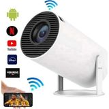 Maesko Sinema Projektörü Android HDMI USB Wifi Ses Çıkışlı Ayaklı Projeksiyon Taşınabilir - 0 - Siyah