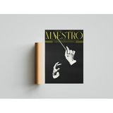 Maestro Film Afiş Poster 30x42 Çerçevesiz
