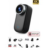 Maetheus M11 Mini 4K Ultra Hd Wifi Aksiyon Kamerası Geniş Açılı 1.5'' Ekranlı Manyetik Spor Kamerası - Renk