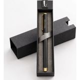 Maf Gifts Kişiye Özel Siyah Gold Metal Kalem ve Kutusu – Isim Yazılı Premium Tükenmez Kalem Hediye Seti