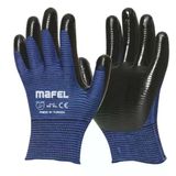 Mafel Mf-001 Nitril Kaplı Aşınmaya Dayanıklı İnşaat Ve İş Eldiveni (12'Li Paket)