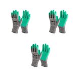 Mafel Mf-80 Camcı Yeşil Lateks İş Güvenlik Eldiven - 10/Xl - 3 Çift - Paket