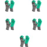 Mafel Mf-80 Camcı Yeşil Lateks Iş Güvenlik Eldiven - 10/xl - 5 Çift - Paket - Çok Renkli