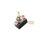 Maflen Aç/kapa On/off Göstergeli Metal Toggle Anahtar Tip09-s3208 1 Adet