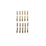 Maflen Dar Tip 2,8mm Kablo Ucu Soket Fiş Dişi ve Erkek Set Paket Içeriği: 10 Dişi Ve 10 Erkek