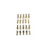 Maflen Orta Tip 4,8mm Kablo Ucu Soket Fiş Dişi ve Erkek Set Paket Içeriği: 10 Dişi Ve 10 Erkek
