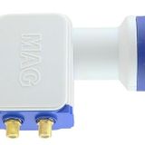 Mag 2 Çıkışlı İkili Çiftli Lnb Elembi Gold Başlıklı-4K Ultra Hd