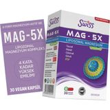 Mag-5x Lipozomal Magnezyum Kompleks – 4 Form Bir Arada (Taurat, Malat, Glisinat, Sitrat) + Aktif B - Genel