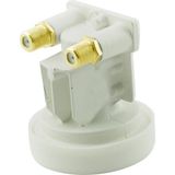 Mag Altın Uçlu 4K Ultra Hd Süper Mini Çiftli Lnb 0.1 Db - Çok Renkli