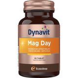 Mag Day 30 Tablet Magnezyum Sitrat &malat, Gotu Kola, Ginkgo Biloba, B6 Vit -Sabah/gündüz Magnezyu - Standart