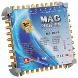 Mag Platinum Mp 10/16 Multiswitch - 10 Giriş 16 Çıkışlı Merkezi Uydu Santrali Hybrid 4K Ve 3D Destekli