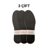 Mag Shoes Care Siyah iç tabanlık astarı, 3 çift, 43-44 numara, rahat ve şık kullanım