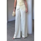 Magarde Premium Bol Paça Pantolon- Sarı