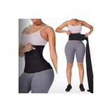 Magazared Waist Trainer Inceltici Zayıflatıcı Kum Saati 4M Sarma Bel Korsesi