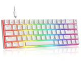 Magegee Mk-Box Pudding Rgb %65 Tkl Red Switch Kablolu Mekanik Oyuncu Klavyesi - Teşhir Vitrin