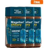 Magellan Doğal Kafeinsiz Hindiba Içeceği - Sindirime Yardımcı Prebiyotik Inülinli, Glutensiz, Vegan, Kahve Alternatifi, Detoks Etkili Granül Içecek, 95G, 3 Adet - 285 gr
