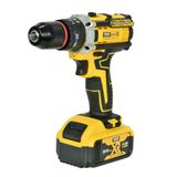 Mager Alman Metal Şanzıman 21 V 1.5 Ah Li-Ion Bataryalı Çift Akülü Vidalama Darbeli Şarjlı Matkap