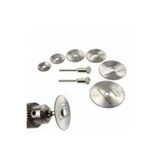 Mager Hss Dramel Freze Ucu Cam Metal Kesme Mini Testere 8 Parça