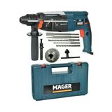 Mager Kırıcı Delici 3200 Wat Çelik Şanzuman Bakir Sargili Kırıcı Delici Hilti Matkap + 5 Adet Uç