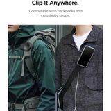 Magfit Clip Pov Vlog Çekim Magsafe Özellikli Telefon Tutucu Çanta/Kemer/Askı Aparatı Black - Amp09122