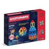 Magformers 50 Parça Mıknatıslı Basic Oyun Seti