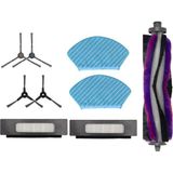Maggiei Midea M7/ I10/ M71CN / M7PRO / M7MAX Elektrikli Süpürge Ana Yan Fırça Hepa Filtre Paspas Bezi Için 9 Adet Yedek Parça (Yurt Dışından) - Süpürge Yedek