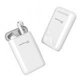 Magi Toptan VK-6S Vlike Gümüş Kulak İçi Bluetooth Kulaklık