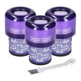 Magic Bags | Dyson V12 Serisi Süpürgler için 3 Adet Uyumlu Hepa Filtresi (Parça No: 971517-01) - 1 Adet