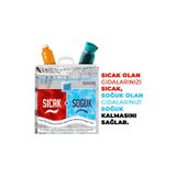 MAGIC COOL BAG 2 Adet Taşınabilir Sıcak-Soğuk Termos Çantası-Termal Torbası
