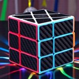 Magıc Cube Wındmıll Corbon Fiber Cube Wındmıll Zeka Küpü Yeni Nesil Akıl Oyunları Karne Hediyesi - Renkli