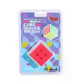 Magic Cube (Zeka Kupu) Mini Kup Hediyeli) 3X3x3