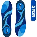 Magic Foot Work Energy iş Tabanlığı - Ortopedik Tabanlık - Uzun Süreler Ayakta Çalışanlar için - Rahat Tabanlık - Darbe Emici Özellikli - High Memory Foam Teknolojisi - Erkek Ayakkabı iç Tabanlığı