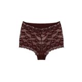 Magic Form 589 Jarse Kumaş Dantelli Şort Külot-, S, TYC00401294471, BORDO, kadın