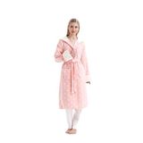 Magic Form İnce Polar Sabahlık, Pembe, S