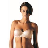 Magic Form Kaburga Destekli Toparlayıcı Straplez Sütyen, 80C, TXC0358D73360, Ten, Kadın