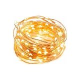 Magic Hobby Peri Sarı Pilli 10 m LED Işık + 50'li Küçük Mandal