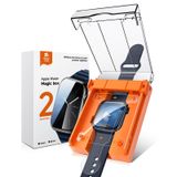 MAGIC JOHN Apple Watch Serisi 9/8/7 41MM için 2'li Paket Ekran Koruyucu - [Cam Değil Seramik Film Malzemesi], Çizilmez, HD Şeffaf, Kolay Kurulum, Darbeye Dayanıklı, Kabarcıksız