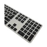 Magic Keyboard A1243 Uyumlu Klavye Koruyucu Türkçe Q Baskılı Us Uk Ingilizce Enter Tipi Uyumlu Ince Mat Tpu Silikon Kaplama Kolay Tak Çıkar Yıkanabili - Çok Renkli