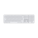Magic Keyboard Touch ID ve Sayısal Tuş Takımı ile Mac (Apple Silicon) için - Türkçe Q Klavye - (MXK73TQ/A) - Beyaz Tuşlar