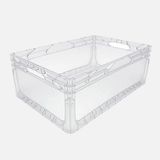 Magic Kombo Euronorm Şeffaf 60x40x22 cm Kapalı Saklama Kabı